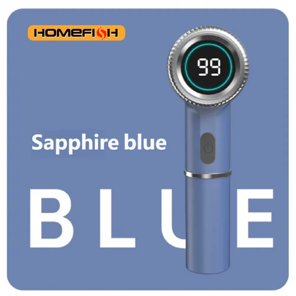 HOMEFISH Electric Spin Scrubber With 5 Replaceable Brush Head, Three-speed Adjustable Handheld Rechargeable Shower Scrubber